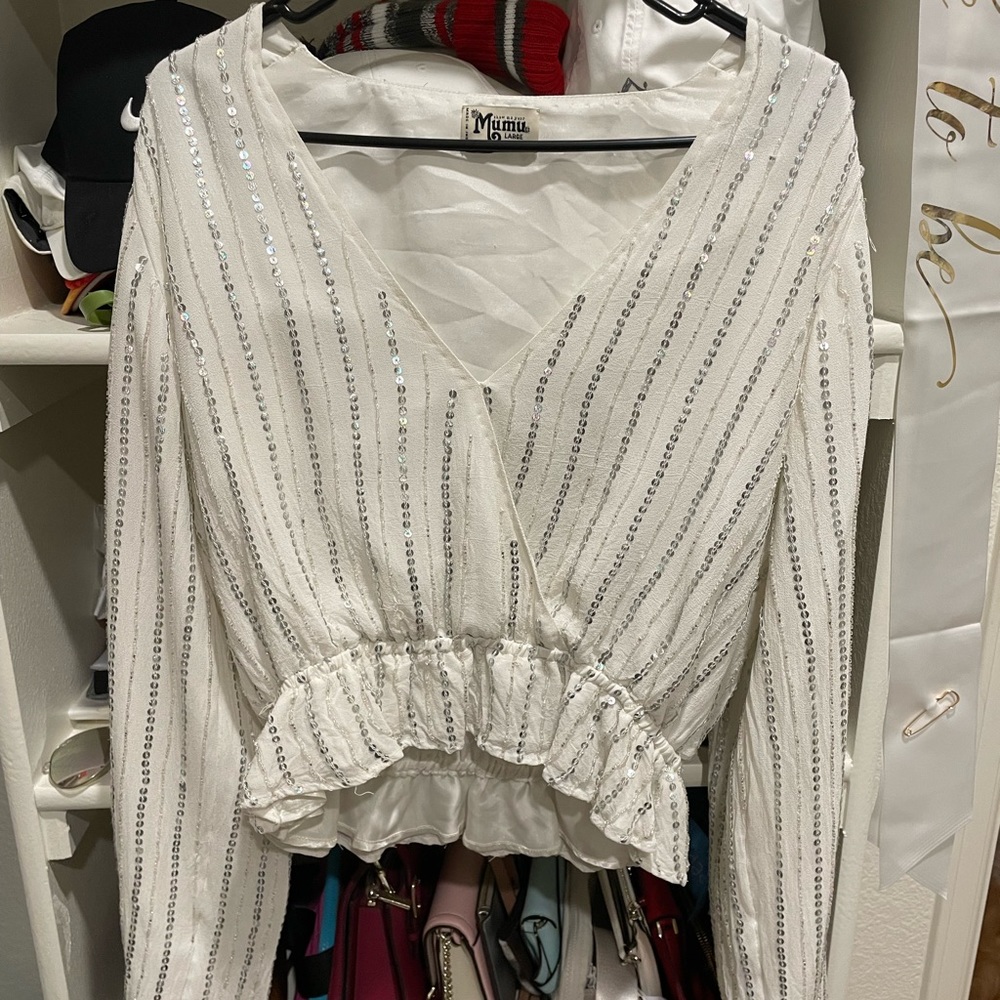 Sequin Blouse